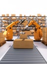 Robotic Palletising and Packaging