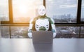 Robotic Process Automation technology RPA working Royalty Free Stock Photo
