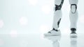 Robotic prostheses for people Royalty Free Stock Photo