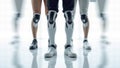 Robotic prostheses for people Royalty Free Stock Photo
