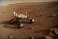 Robotic rover on mars sends data ai analyzes