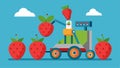 The robotic strawberry picker is just one example of how technology can revolutionize agriculture making the process Royalty Free Stock Photo