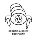 Robotic surgery icon