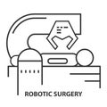 Robotic surgery icon