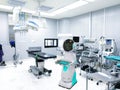 Robotic technology for medical assistants hospitals Royalty Free Stock Photo