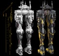 Robotic torso graphics