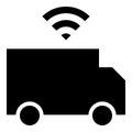 Robotic truck icon