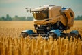 Robotic wheat harvesting. Mechanisms of the future