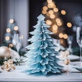 robotics arduino soldering kit modern christmas tree with lights , generated by AI