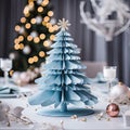 robotics arduino soldering kit modern christmas tree with lights , generated by AI
