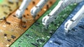 Robotics in Electronics Manufacturing Automation and Precision in Circuit Board Assembly, showcasing advanced robotic arms