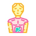 robotics tech enthusiast color icon vector illustration