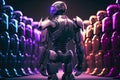 Robots army commander, automation of robotic technical processes.