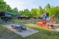 Robots and machines used during liquidation of aftermath of the chernobyl disaster in the Ukraine