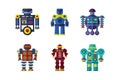 Robots vector set