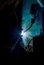 Robots welding industry Royalty Free Stock Photo