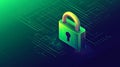 Robust encryption protects confidential data with advanced digital lock technology
