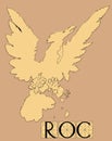 Roc bird with title