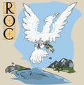 Roc bird with title