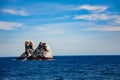 Roca Partida the smallest of Socorro islands Royalty Free Stock Photo