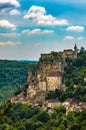 Rocamadour beautiful clifftop village in south-central France
