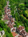 Rocamadour medieval village Royalty Free Stock Photo