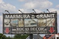 Rocas decor, big outdoor banner