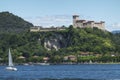 Rocca di Angera on Lago Maggiore, Italy Royalty Free Stock Photo