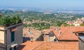 Scenic sight in Rocca di Papa, small town in the Province of Rome. Lazio, Italy.