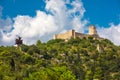 Rocca Janula fortress. Cassino, Italy. Centuries castle.