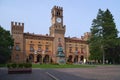 The Rocca Pallavicino fortress in the town of Busseto, Parma