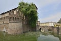 Rocca san Vitale bridge, Fontanellato Royalty Free Stock Photo