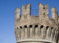 Rocca san vitale, old castle in fontanellato Royalty Free Stock Photo