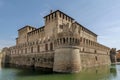 Rocca Sanvitale castle in Fontanellato, Parma, Italy, on a sunny day Royalty Free Stock Photo