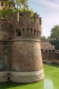 Rocca Sanvitale Fontanellato Castle, Italy, Emilia-Romagna region, Parma Royalty Free Stock Photo