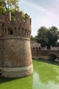 Rocca Sanvitale Fontanellato Castle, Italy, Emilia-Romagna region, Parma Royalty Free Stock Photo