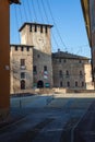 Rocca Sanvitale and Fontanellato Castle in Parma, Italy Royalty Free Stock Photo