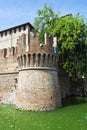 Rocca Sanvitale in the town of Fontanellato, Parma, Italy Royalty Free Stock Photo