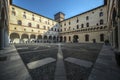 The Rocchetta Courtyard, Castello Sforzesco, Milan Royalty Free Stock Photo
