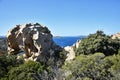 Roccia dell`Orso a Palau in Sardegna Royalty Free Stock Photo