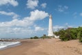 La Paloma lighthouse in Rocha, Uruguay Royalty Free Stock Photo