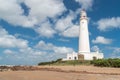 La Paloma lighthouse in Rocha, Uruguay Royalty Free Stock Photo