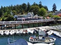 Roche Harbor in  Washington state Royalty Free Stock Photo