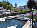 Roche Harbor in  Washington state Royalty Free Stock Photo