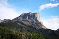 Roche Miette Mountain Royalty Free Stock Photo