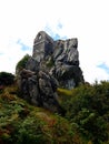 Roche Rock is a ruined chapel, Cornwall & x28;dedicated to St Michael& x29;
