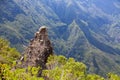 Roche Vert Bouteille in Reunion Island Royalty Free Stock Photo