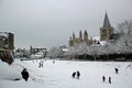 Rochester, Kent in Winter Royalty Free Stock Photo