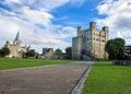 Rochester Castle and Cathedral, England Royalty Free Stock Photo