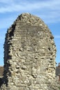 Rochester Castle ruins in England Royalty Free Stock Photo